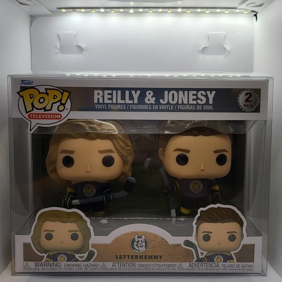 Letterkenny Reilly & Jonesy 2-Pack Funko Pops - Picture 1 of 8